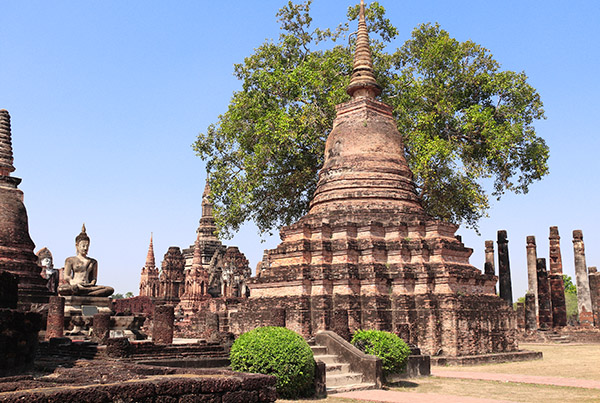 Historic temple for visits